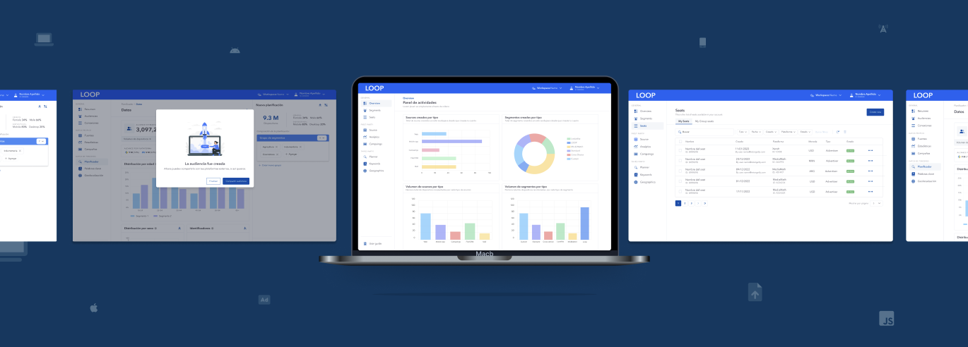 Loop design system — component library